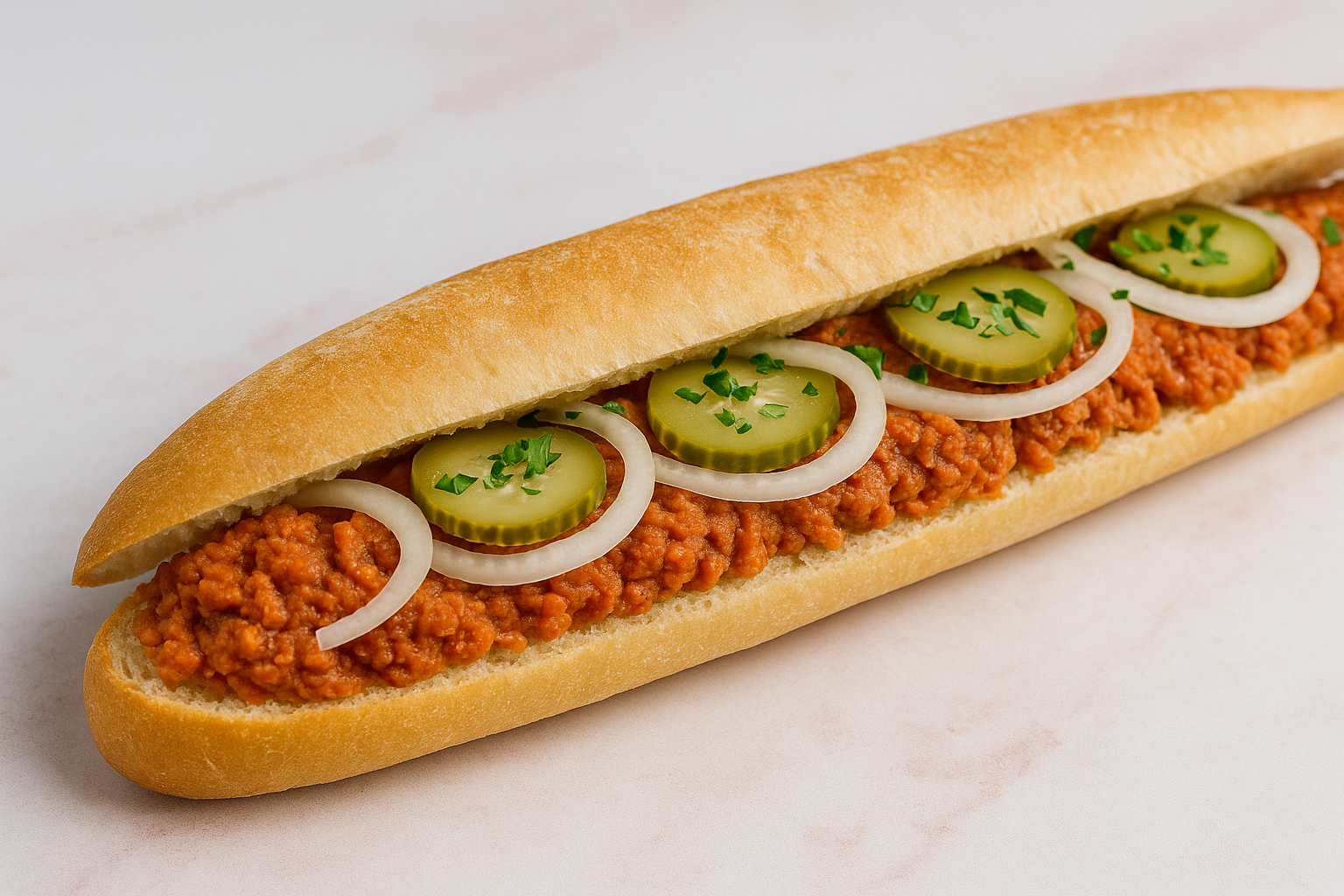 Belegd Broodje Préparé – Huisgemaakt