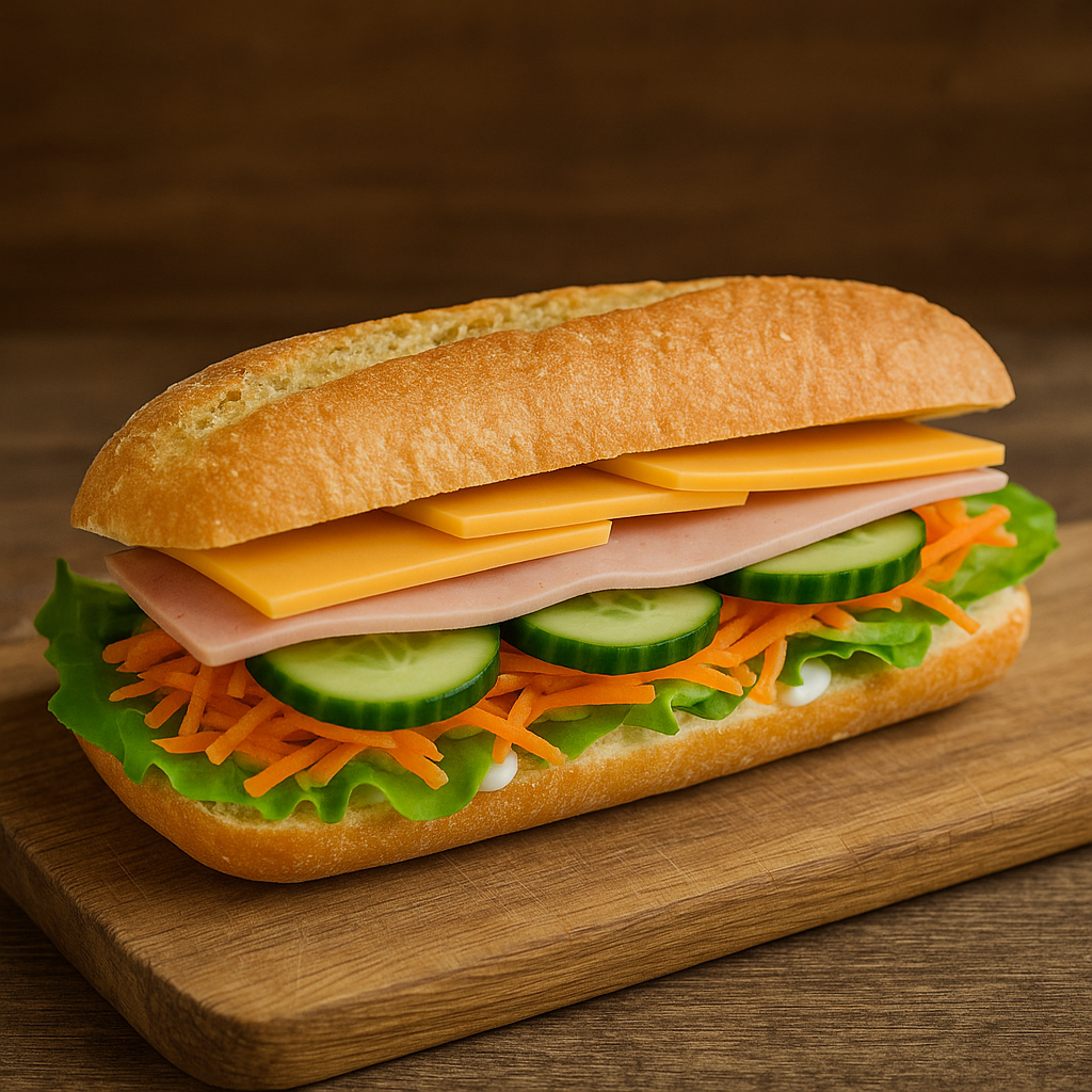 Belegd Broodje Smos – Kaas & Hesp