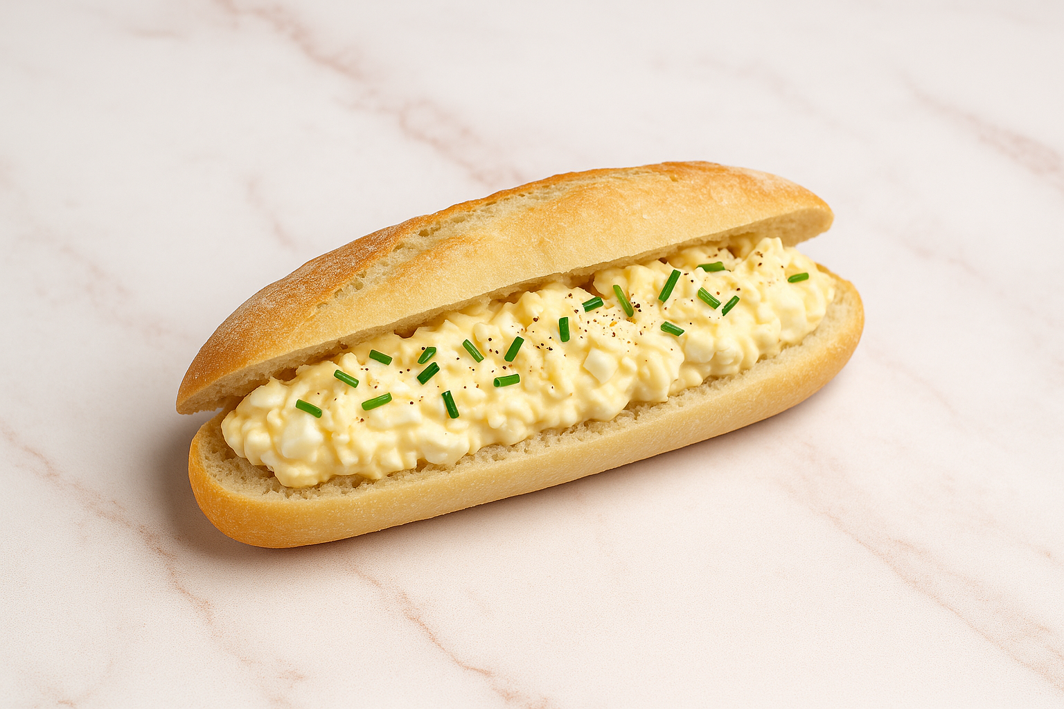 Belegd Broodje Eiersalade – Huisgemaakt & Romig